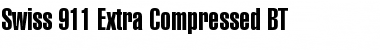 Swiss911 XCm BT Regular Font Title Preview