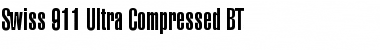 Swiss911 UCm BT Regular Font Title Preview