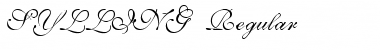 SYLLING Regular Font Title Preview