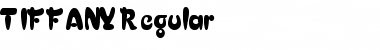 TIFFANY Regular Font Title Preview