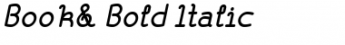 Book& Bold Italic Font Title Preview