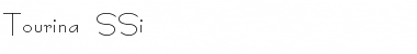 Tourina SSi Regular Font Title Preview