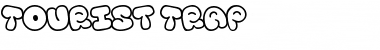 Tourist Trap Regular Font Title Preview