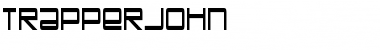 TrapperJohn Regular Font Title Preview