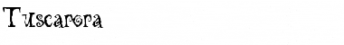 Tuscarora Regular Font Title Preview