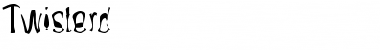 Twisterd Normal Font Title Preview