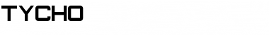 Tycho Regular Font Title Preview