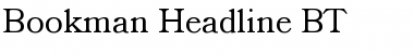 Bookman Roman Font Title Preview