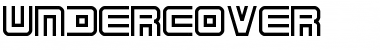 Undercover Regular Font Title Preview