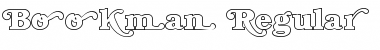Bookman Regular Font Title Preview