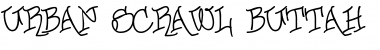 Urban Scrawl-Buttah Regular Font Title Preview