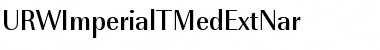 URWImperialTMedExtNar Regular Font Title Preview