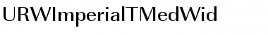 URWImperialTMedWid Regular Font Title Preview