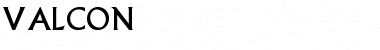 Valcona Regular Font Title Preview