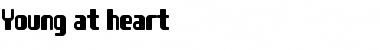 Young at heart Regular Font Title Preview