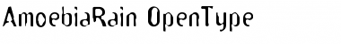Amoebia Rain Font Title Preview