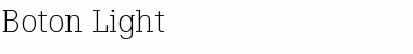 Boton Regular Font Title Preview