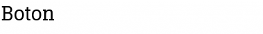 Boton Roman Font Title Preview