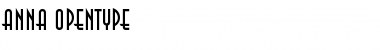 ITC Anna Regular Font Title Preview