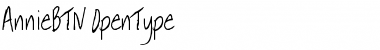 Annie BTN Regular Font Title Preview