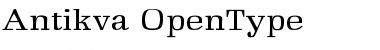 Antikva Regular Font Title Preview