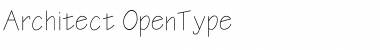 Architect Regular Font Title Preview