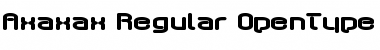 Axaxax Regular Font Title Preview
