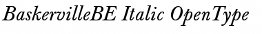 Berthold Baskerville Italic Font Title Preview