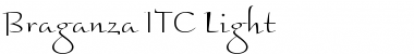 Braganza ITC Regular Font Title Preview