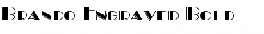Brando Engraved Bold Font Title Preview