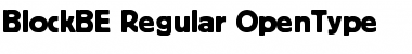 Block Berthold Regular Font Title Preview
