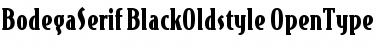 BodegaSerif BlackOldstyle Font Title Preview