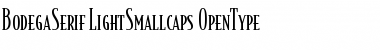 BodegaSerif LightSmallcaps Font Title Preview
