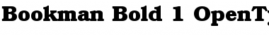 ITC Bookman Bold Font Title Preview