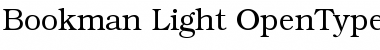 ITC Bookman Light Font Title Preview