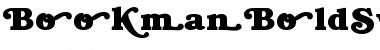 Bookman BoldSwash Font Title Preview