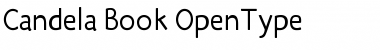 Candela Book Font Title Preview