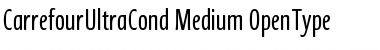 CarrefourUltraCond Medium Font Title Preview