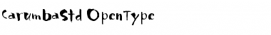 Carumba Std Regular Font Title Preview