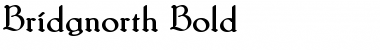 Bridgnorth Bold Font Title Preview