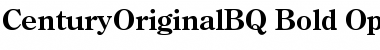 Century Original BQ Regular Font Title Preview