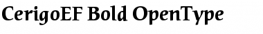CerigoEF Bold Font Title Preview