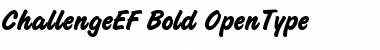 ChallengeEF Bold Font Title Preview