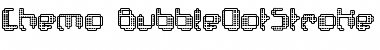 Chemo BubbleDotStroke Font Title Preview