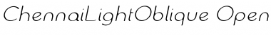 Chennai Regular Font Title Preview