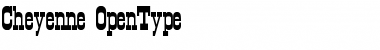 Cheyenne Regular Font Title Preview
