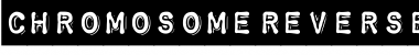 ChromosomeReversed Heavy Font Title Preview