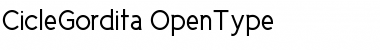 Cicle Gordita Font Title Preview