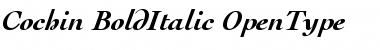 Cochin Bold Italic Font Title Preview