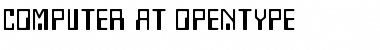 Computer AT Regular Font Title Preview